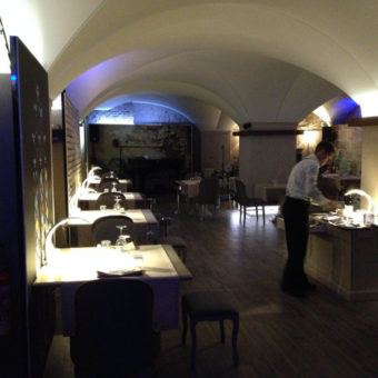 Progetto Ristorante DaDa Roma - Particolare della sala ristorante F