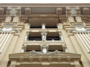 Restauro Edilizio Palazzo Storico Via del Tritone - Roma - Finestre facciata principale