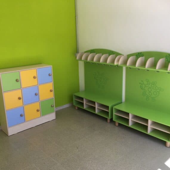 Realizzazione accoglienza asilo nido Bimbi tra gli ulivi a cura dell'architetto Virgili