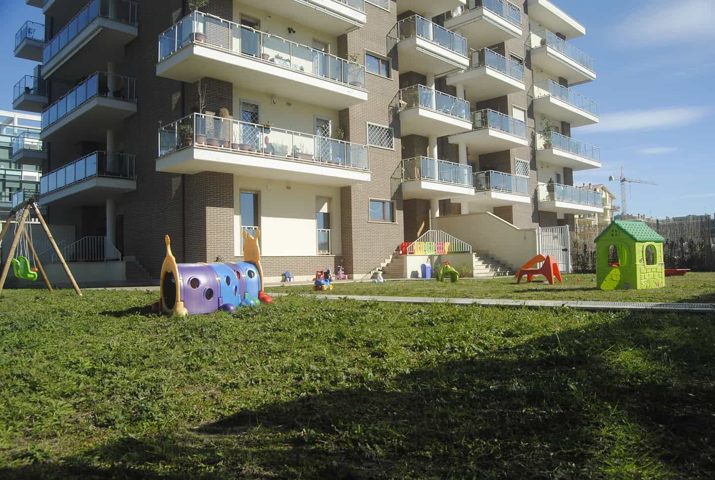 Asilo nido Roma con giardino e spazi esterni per bambini